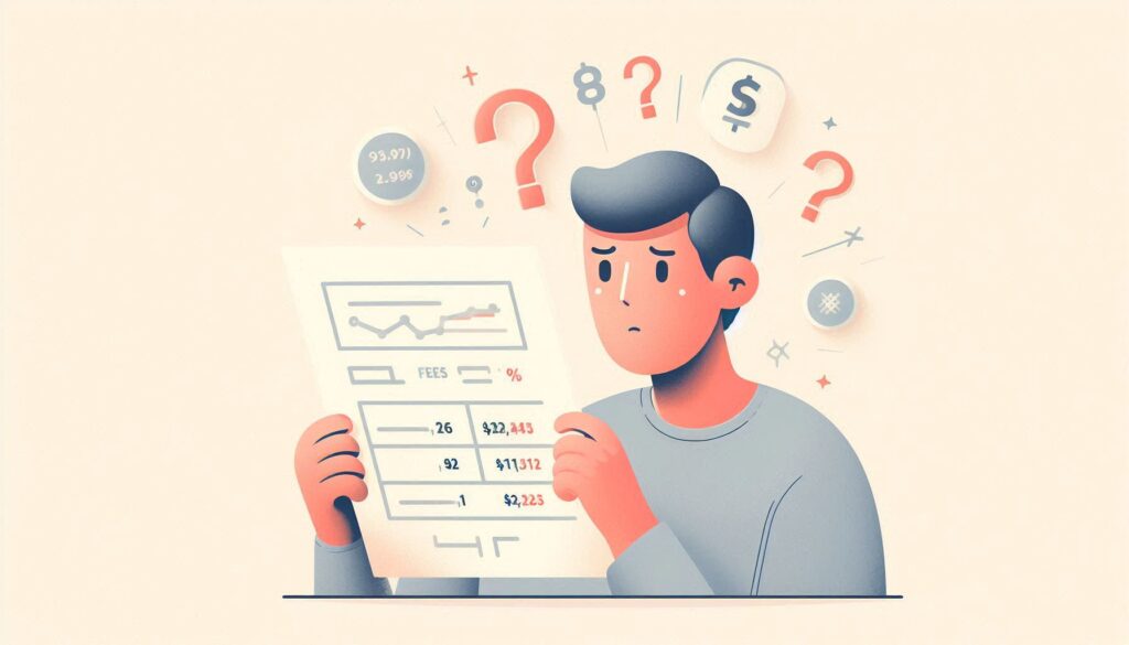 しくみのお悩み解決ガイドブログ|「料金・手数料の表記がわかりにくい。結局いくら払うの?」|アイキャッチ画像