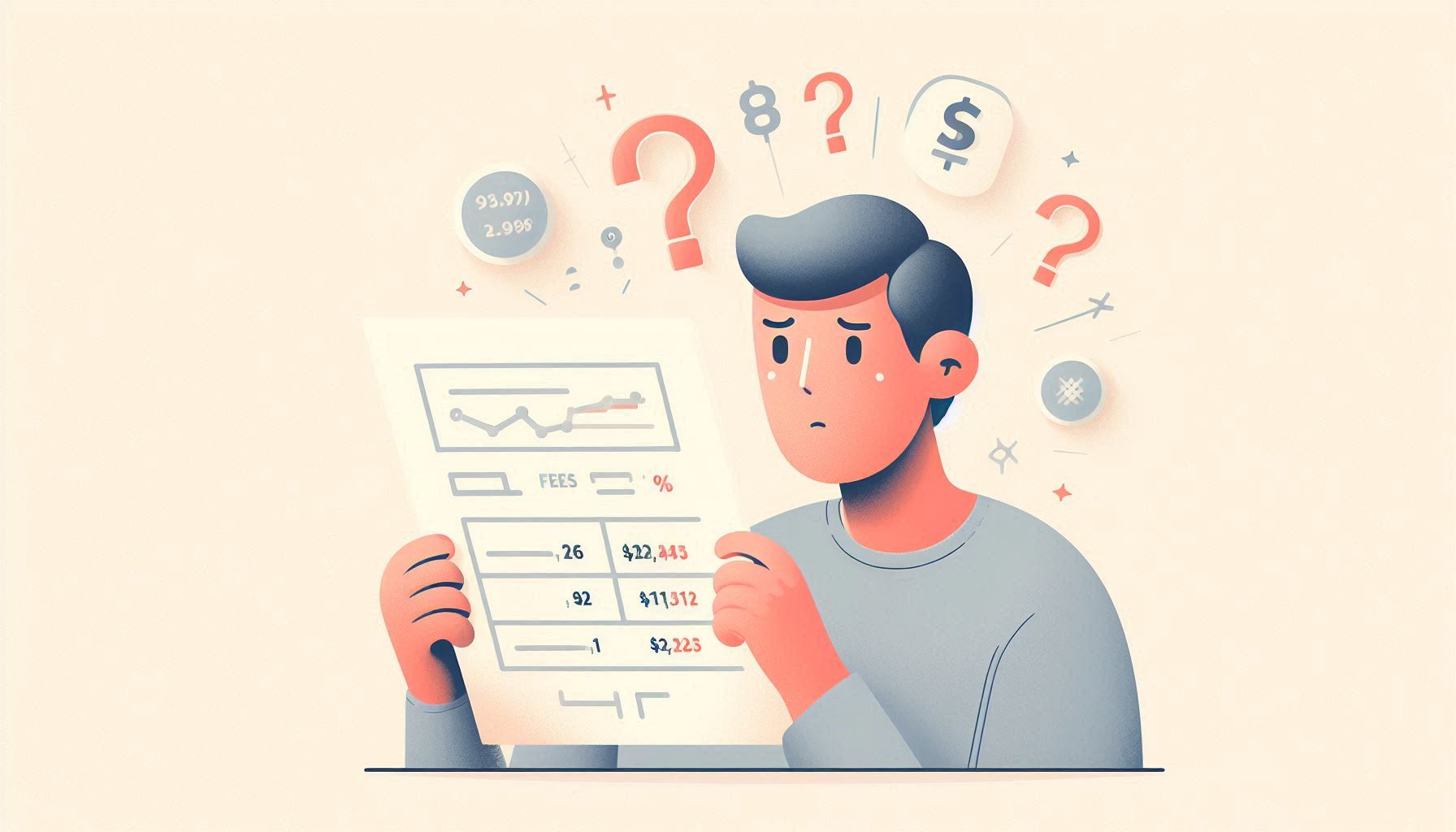 しくみのお悩み解決ガイドブログ｜「料金・手数料の表記がわかりにくい。結局いくら払うの？」｜アイキャッチ画像